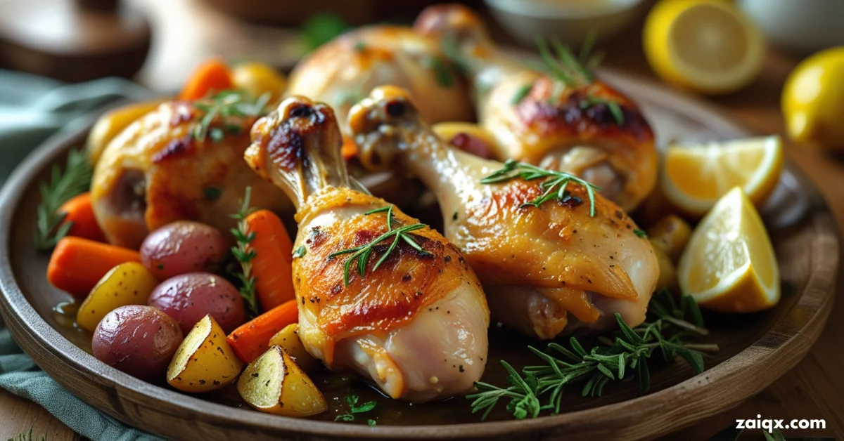 Easy Juicy Baked Chicken Legs Recipe