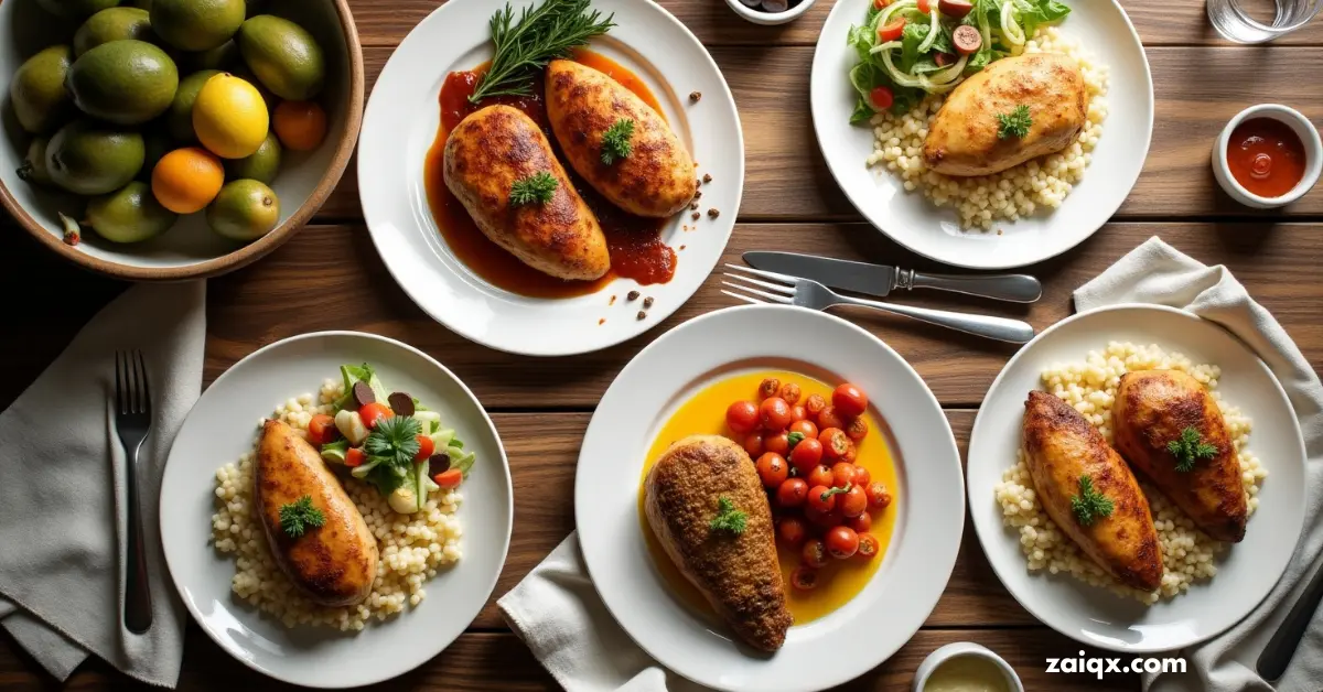 Flavor Variations for Baked Chicken Breast