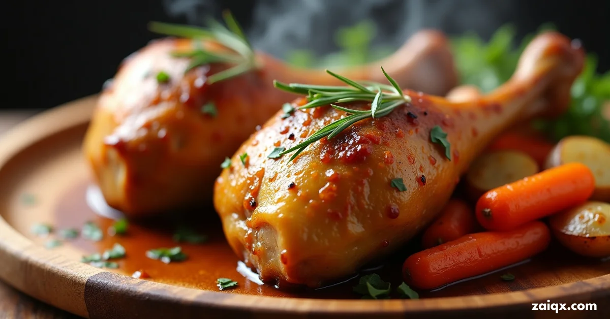Juicy Baked Chicken Legs