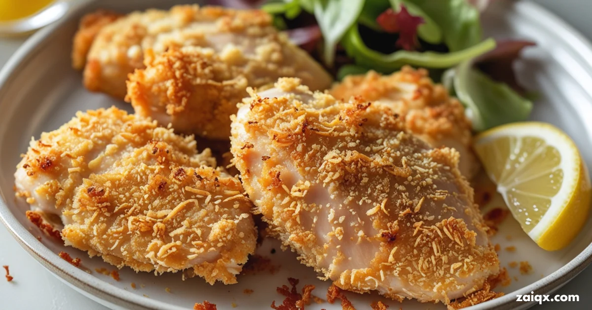 Panko Crusted Chicken
