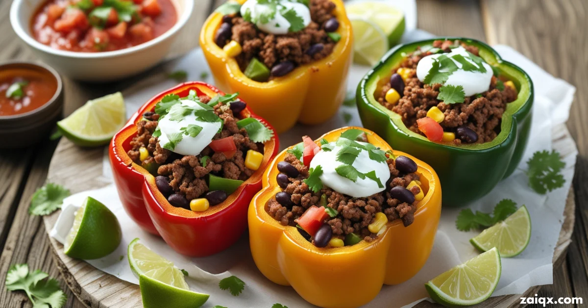 Taco Stuffed Peppers