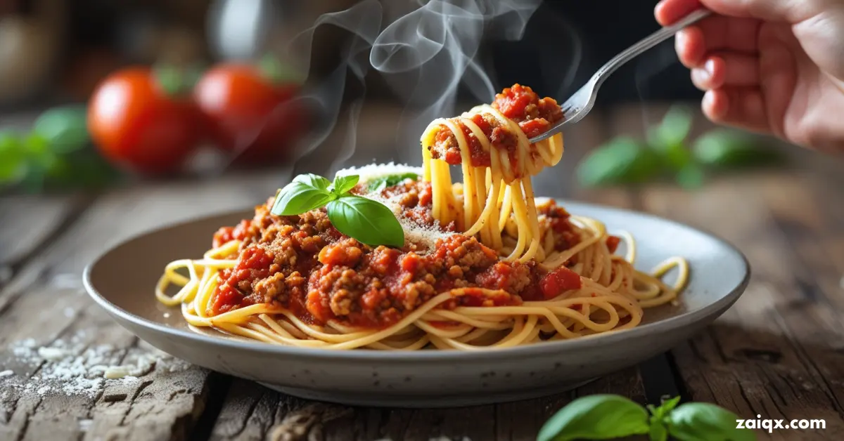 What Is Ground Turkey Spaghetti