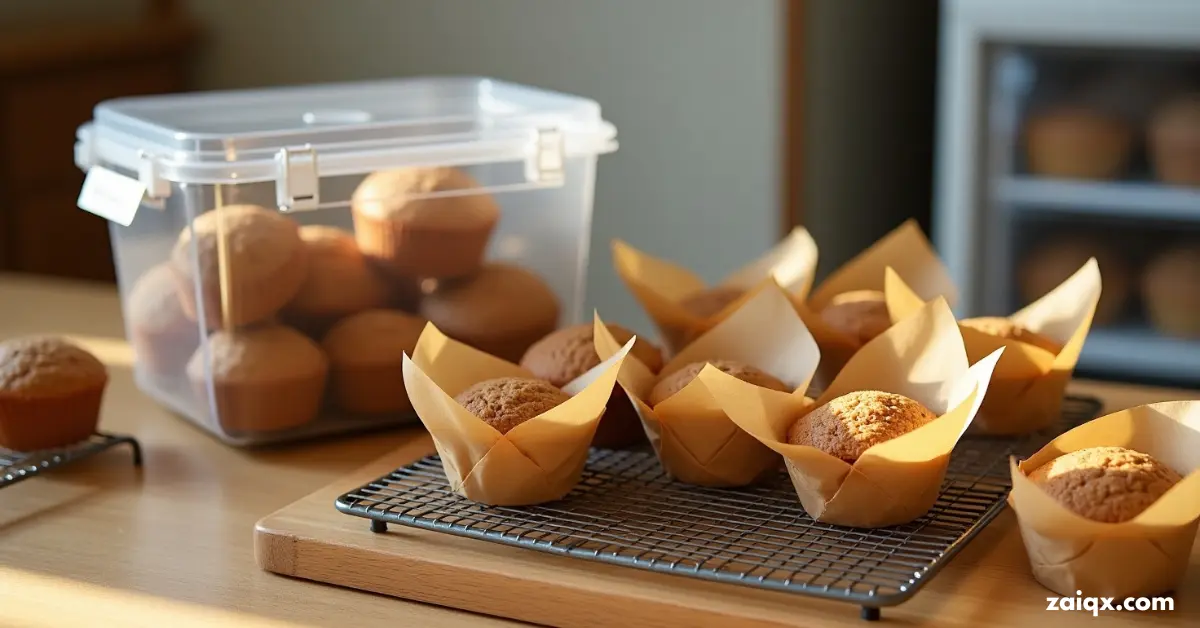 Blueberry Bran Muffins with Banana