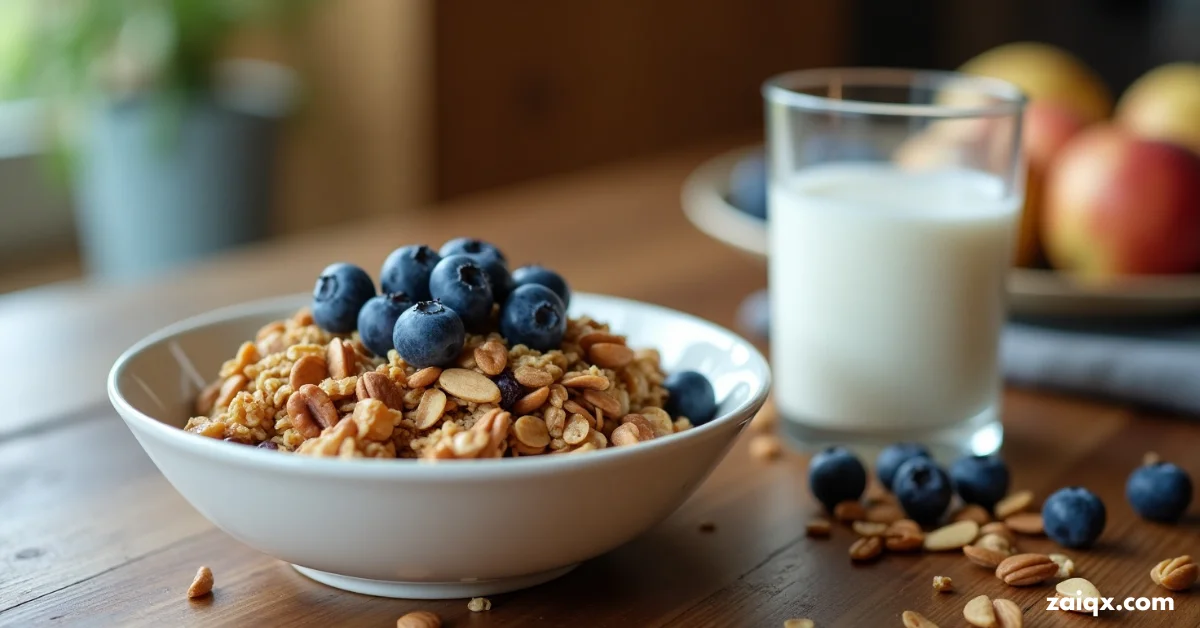 How to Make Your Own Diabetic Blueberry Granola at Home