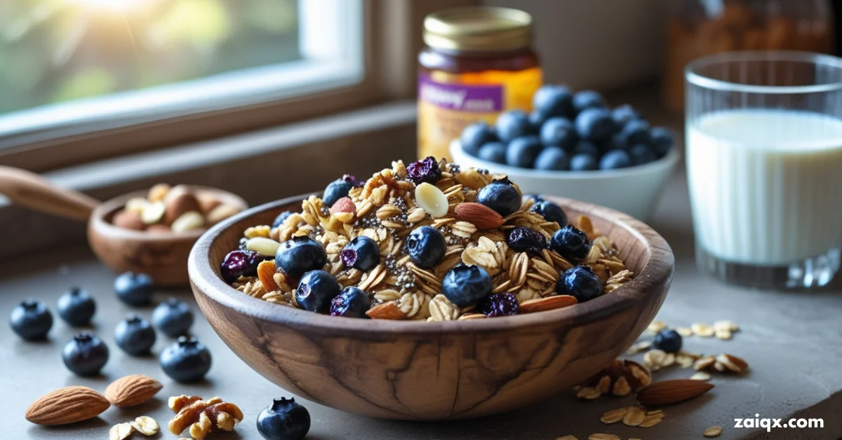 Shocking Benefits of This Diabetic Blueberry Granola
