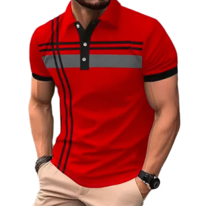 GolfThing Patterned Polo Shirt