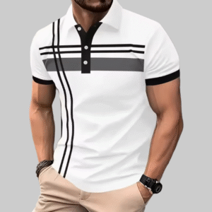 GolfThing Patterned Polo Shirt